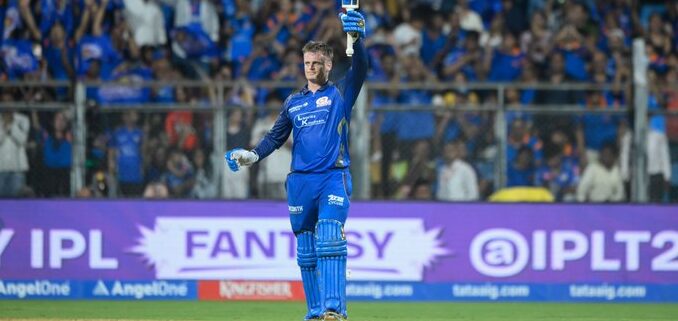 Ryan Rickelton Fires Century as Mumbai Indians Pile Up 243 vs SRH Ryan Rickelton Fires Century as Mumbai Indians Pile Up 243 vs SRH