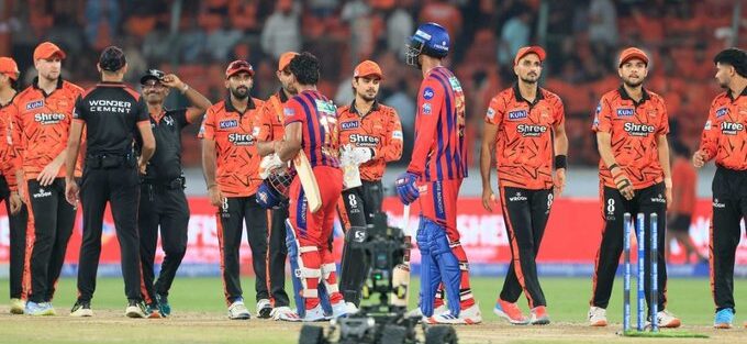 Avesh Khan Faces Possible Ban After Strange Incident in SRH vs LSG Clash