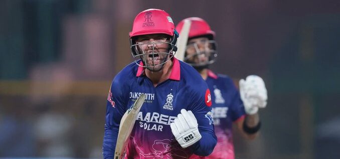 Vaibhav Suryavanshi Blitz, Ferreira Cameo Powers Rajasthan Royals to 214/6 vs Gujarat Titans
