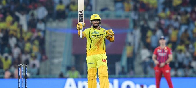 Kartik Sharma Blitz, Dube Cameo Powers Super Kings To 187/5 vs LSG Kartik Sharma Blitz, Dube Cameo Powers Super Kings To 187/5 vs LSG