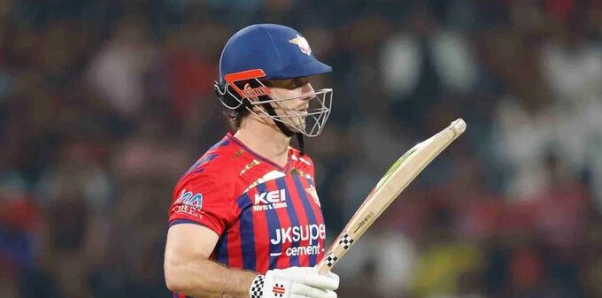 Mitchell Marsh Century, Pant Blitz Powers LSG To 209/3 in Rain Affected Game vs RCB