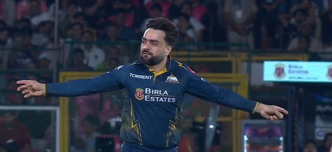 Rashid Khan Strikes Twice In An Over As Royals Lose Cluster Of Wickets In 230-Run Chase Rashid Khan Strikes Twice In An Over As Royals Lose Cluster Of Wickets In 230-Run Chase