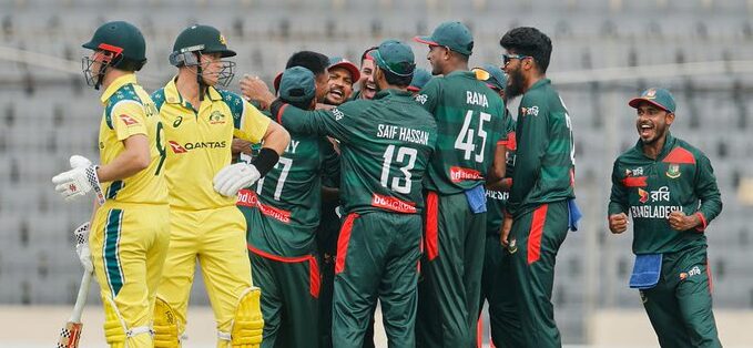 Bangladesh Beat Australia by 5 Wickets (DLS) to Clinch Series Victory