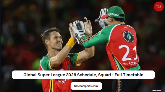 Global Super League 2026 Schedule, Squad