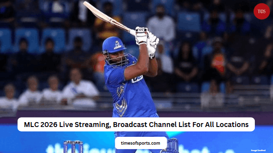 MLC 2026 Live Streaming, Broadcast Channel List