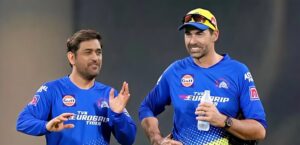 MS Dhoni and Stephen Fleming