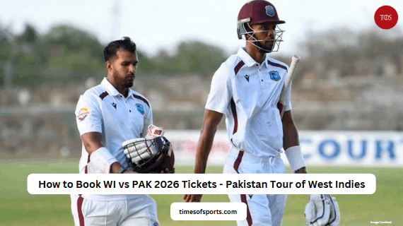 How to Book WI vs PAK 2026 Tickets Online