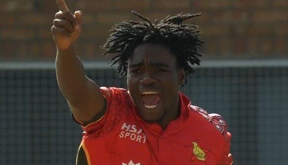 Newman Nyamhuri Shines as Zimbabwe Seals 25-Run Victory Against Bangladesh