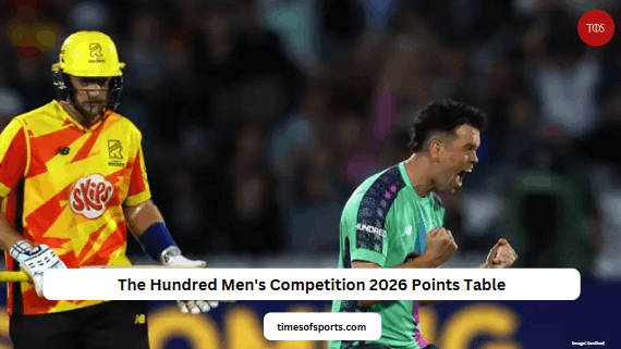 The Hundred Men’s Competition 2026 Points Table & Team Standings